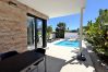 Ferienhaus in Vergel - Villa Prestige, Privatpool, 4 p